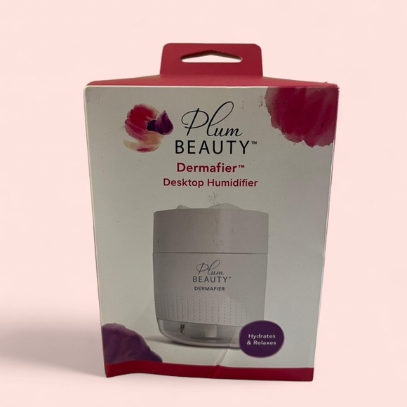Plum Beauty Portable Dermafier Vanity or Desktop Beauty Humidifier Self-Care NIB - Picture 1 of 8